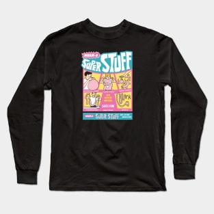 Super Stuff - Wham-o Comic Ad Long Sleeve T-Shirt